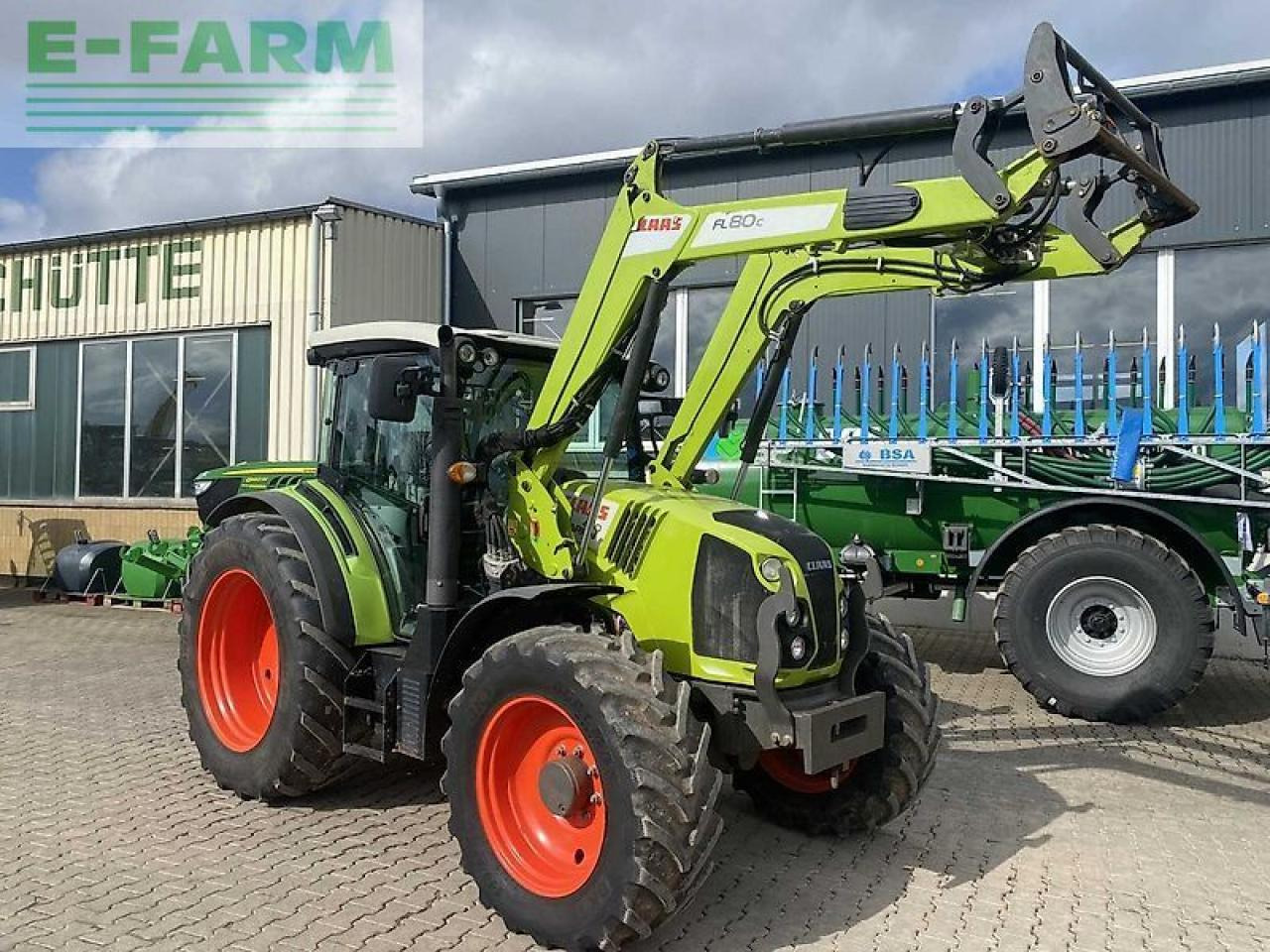 CLAAS arion 420 - Tractor: foto 2 CLAAS arion 420 - Tractor: foto 2