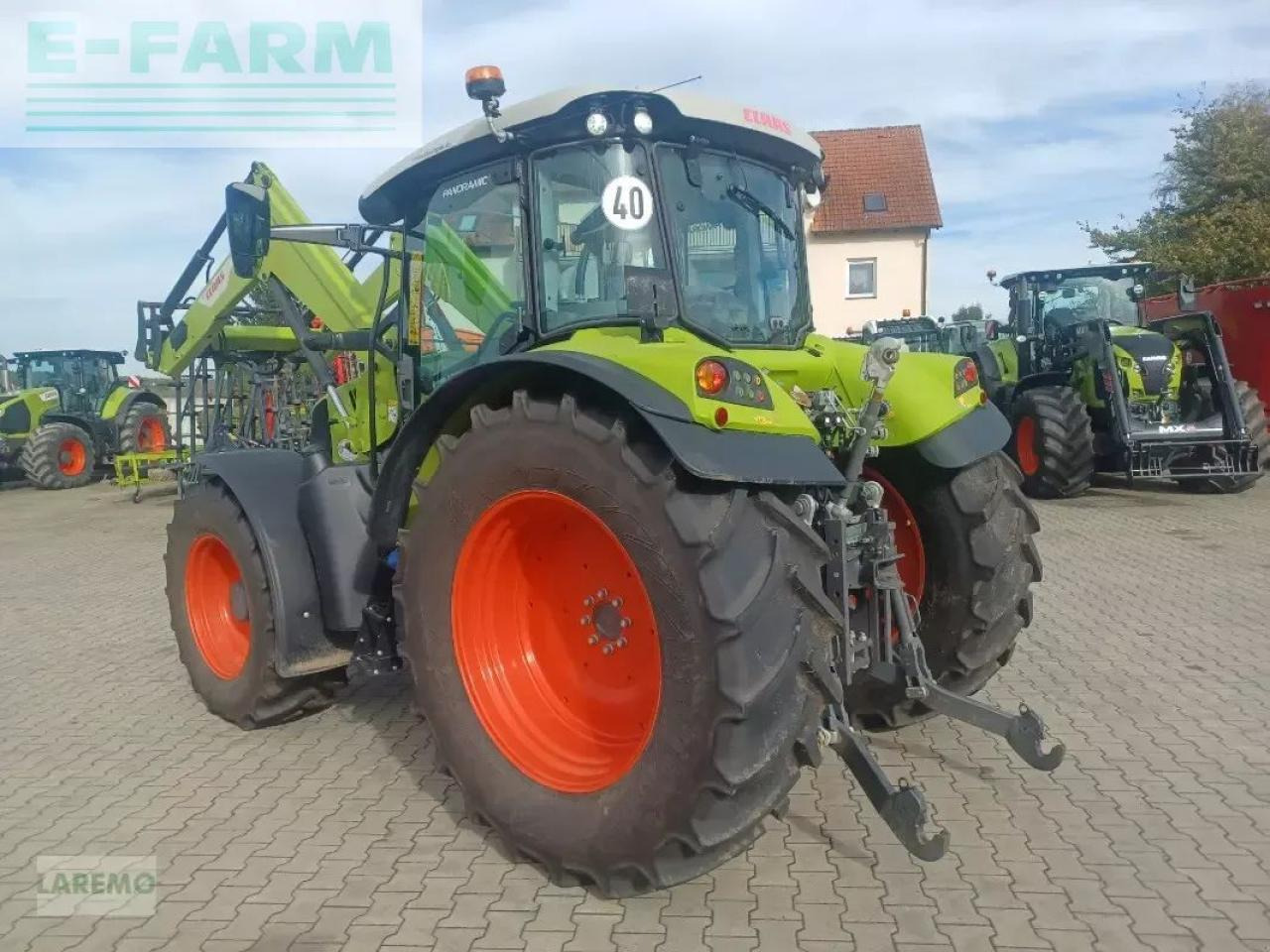 CLAAS arion 470 cis mit fl 120 c - Tractor: foto 3 CLAAS arion 470 cis mit fl 120 c - Tractor: foto 3