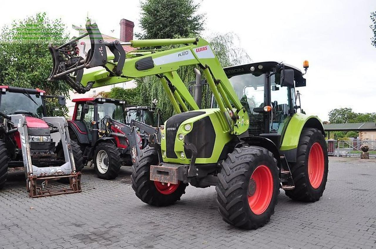 CLAAS arion 530 cis + claas fl120 CIS - Tractor: foto 1 CLAAS arion 530 cis + claas fl120 CIS - Tractor: foto 1