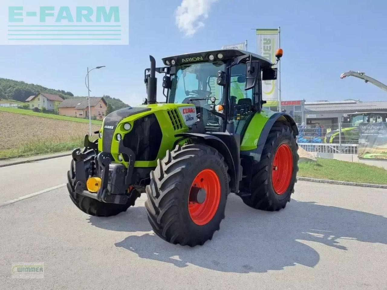 CLAAS arion 550 cmatic - Tractor: foto 1 CLAAS arion 550 cmatic - Tractor: foto 1