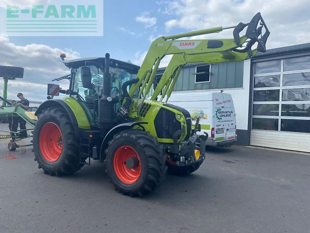CLAAS arion 550 hexashift stage v cebis vorführmaschine mit garantieverlängerung HEXASHIFT CEBIS - Tractor: foto 3 CLAAS arion 550 hexashift stage v cebis vorführmaschine mit garantieverlängerung HEXASHIFT CEBIS - Tractor: foto 3