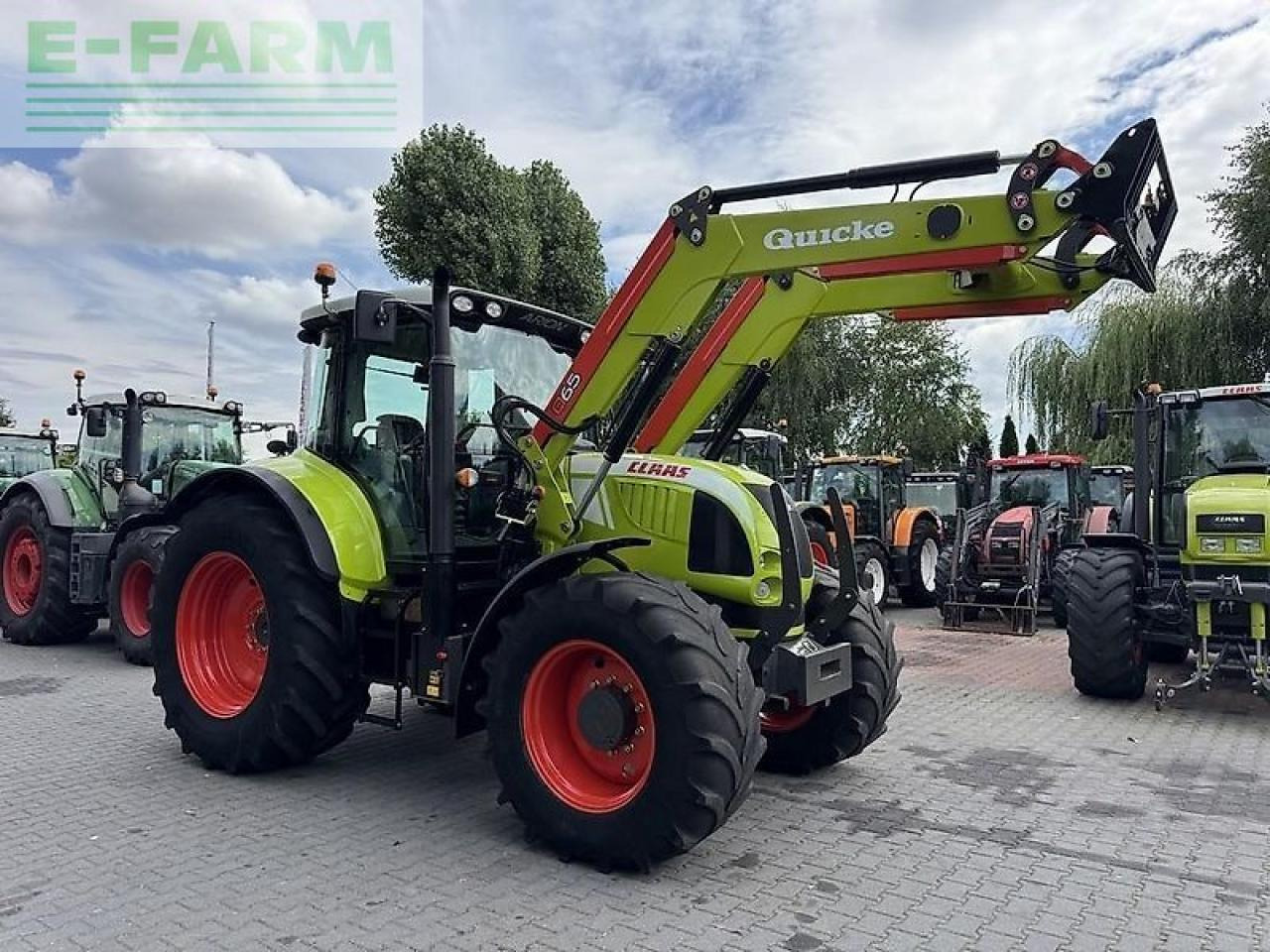 CLAAS arion 640 cis + quicke q65 CIS - Tractor: foto 4 CLAAS arion 640 cis + quicke q65 CIS - Tractor: foto 4