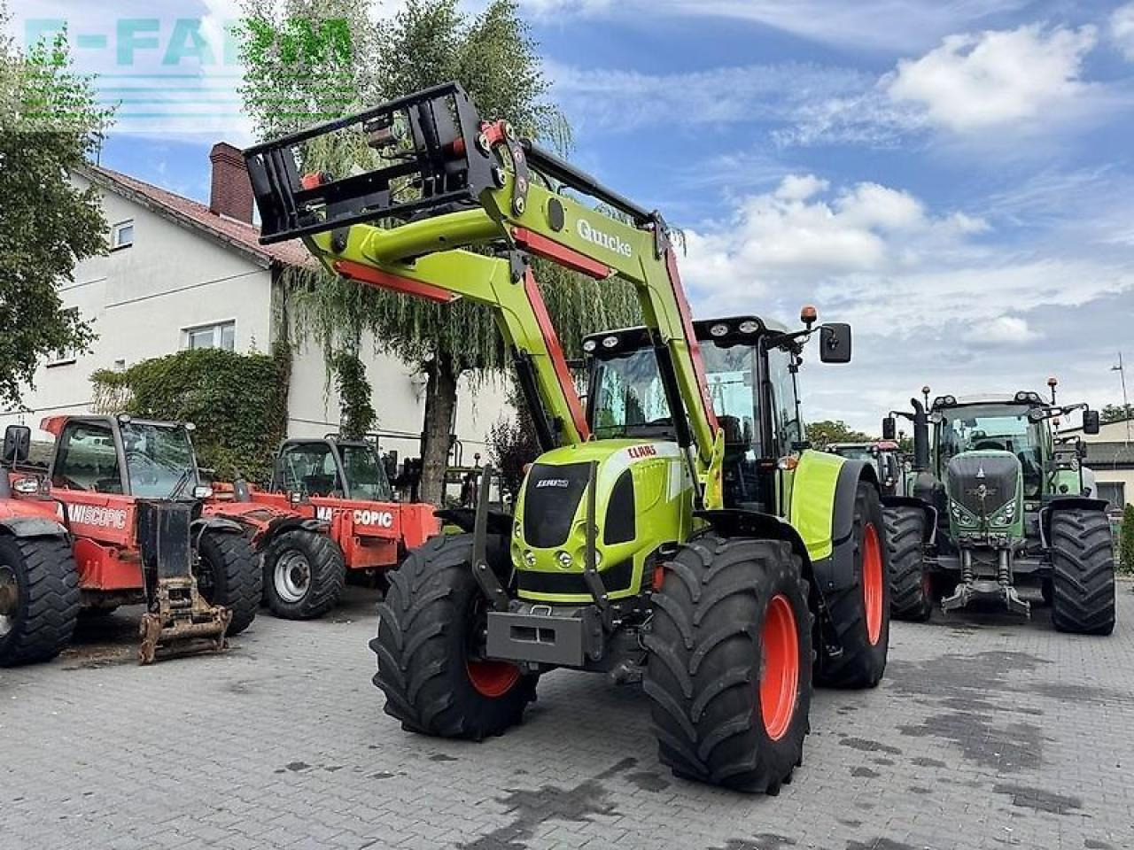 CLAAS arion 640 cis + quicke q65 CIS - Tractor: foto 2 CLAAS arion 640 cis + quicke q65 CIS - Tractor: foto 2