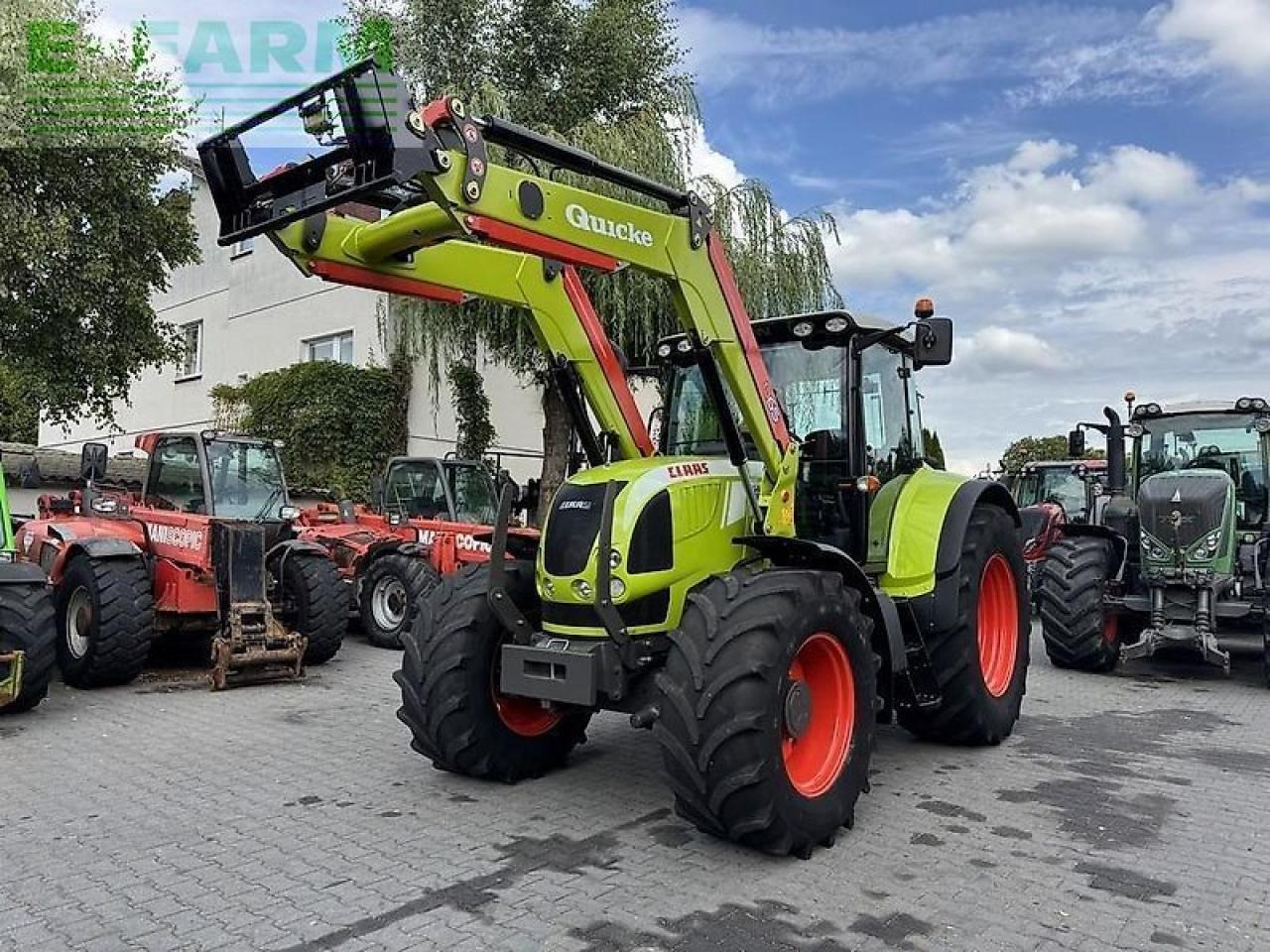 CLAAS arion 640 cis + quicke q65 CIS - Tractor: foto 1 CLAAS arion 640 cis + quicke q65 CIS - Tractor: foto 1