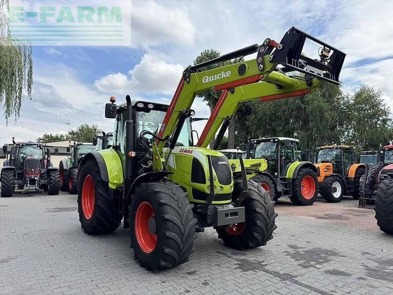 CLAAS arion 640 cis + quicke q65 CIS - Tractor: foto 3 CLAAS arion 640 cis + quicke q65 CIS - Tractor: foto 3