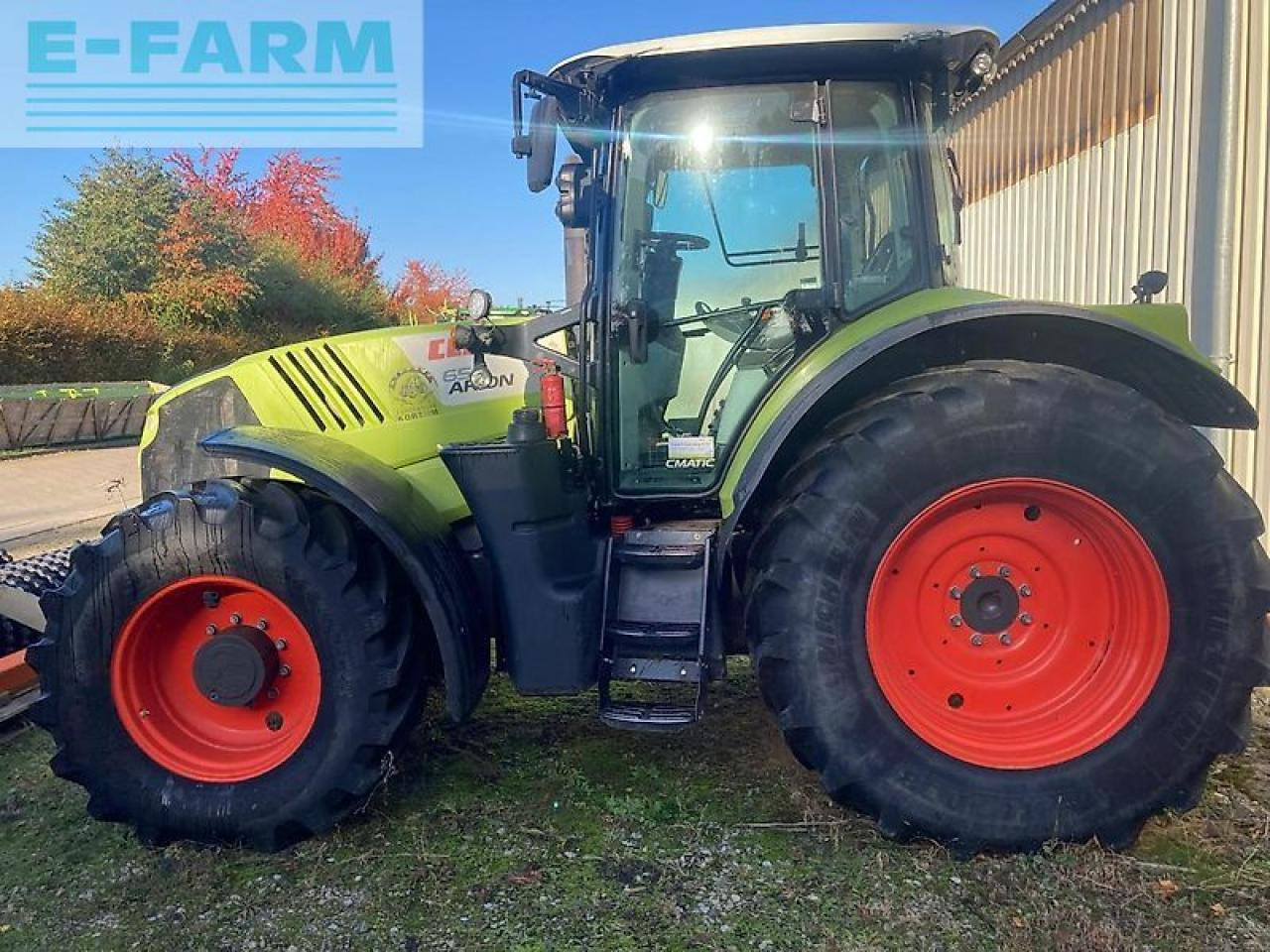 CLAAS arion 650 cmatic CMATIC - Tractor: foto 1 CLAAS arion 650 cmatic CMATIC - Tractor: foto 1