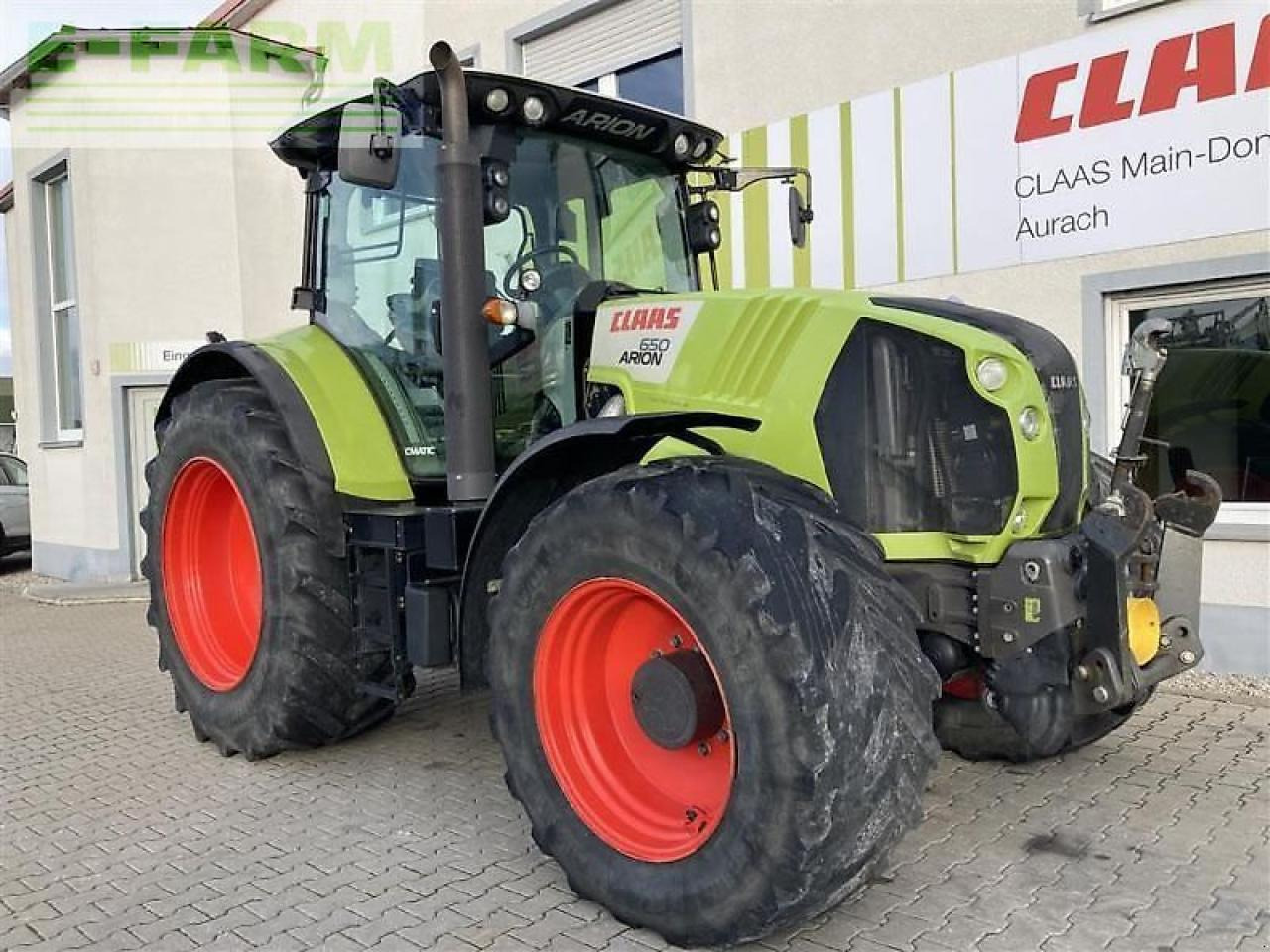 CLAAS arion 650 cmatic cebis CMATIC CEBIS - Tractor: foto 1 CLAAS arion 650 cmatic cebis CMATIC CEBIS - Tractor: foto 1
