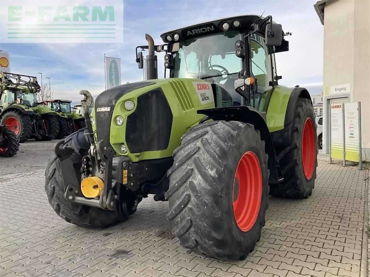 CLAAS arion 650 cmatic cebis CMATIC CEBIS - Tractor: foto 2 CLAAS arion 650 cmatic cebis CMATIC CEBIS - Tractor: foto 2