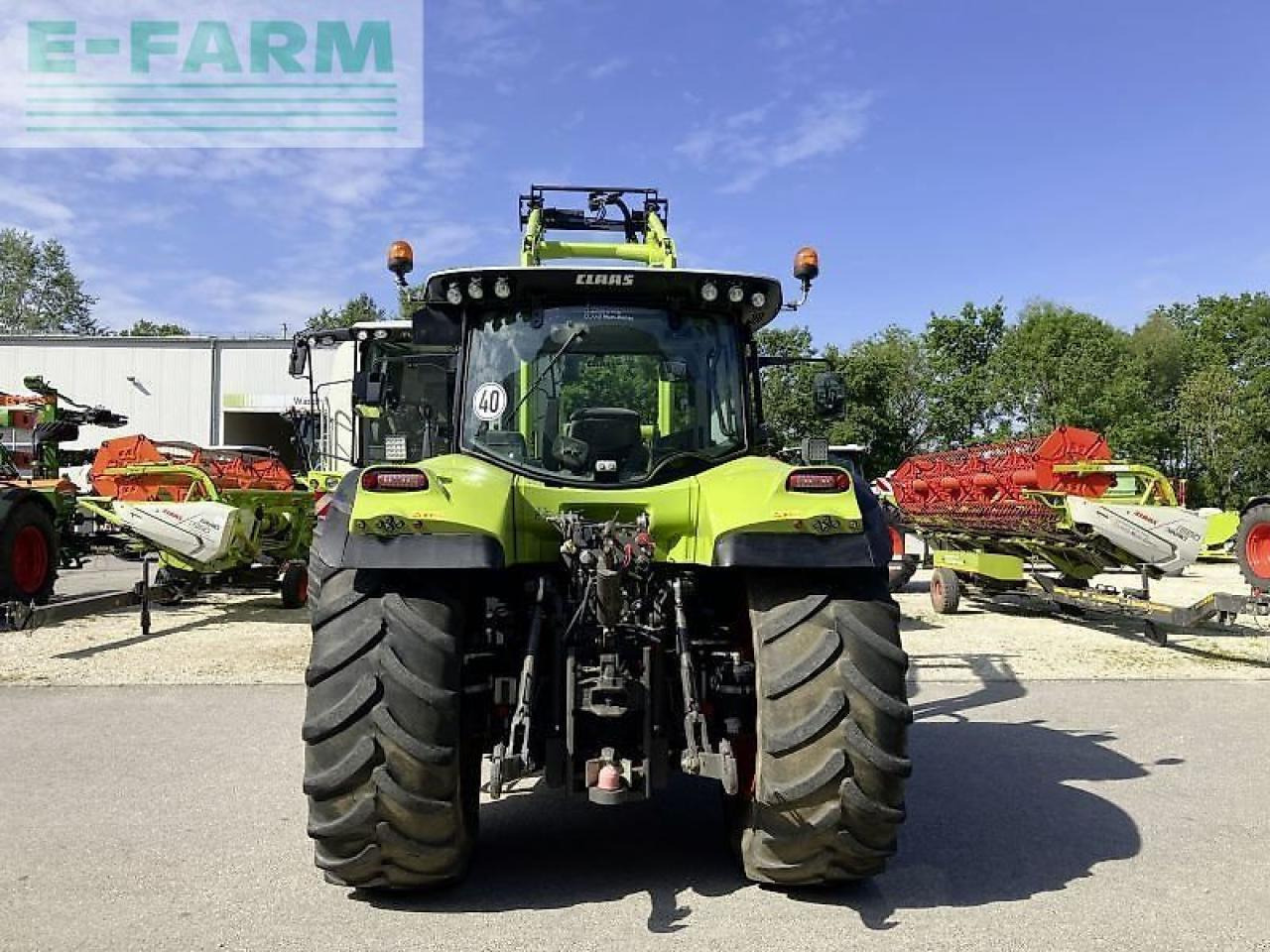 Tractor CLAAS arion 650 cmatic cebis+fl150 CMATIC CEBIS: foto 11