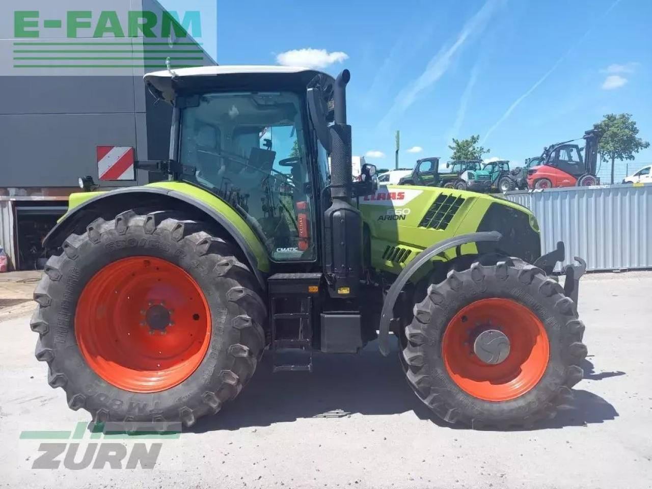 CLAAS arion 660 cmatic - Tractor: foto 1 CLAAS arion 660 cmatic - Tractor: foto 1