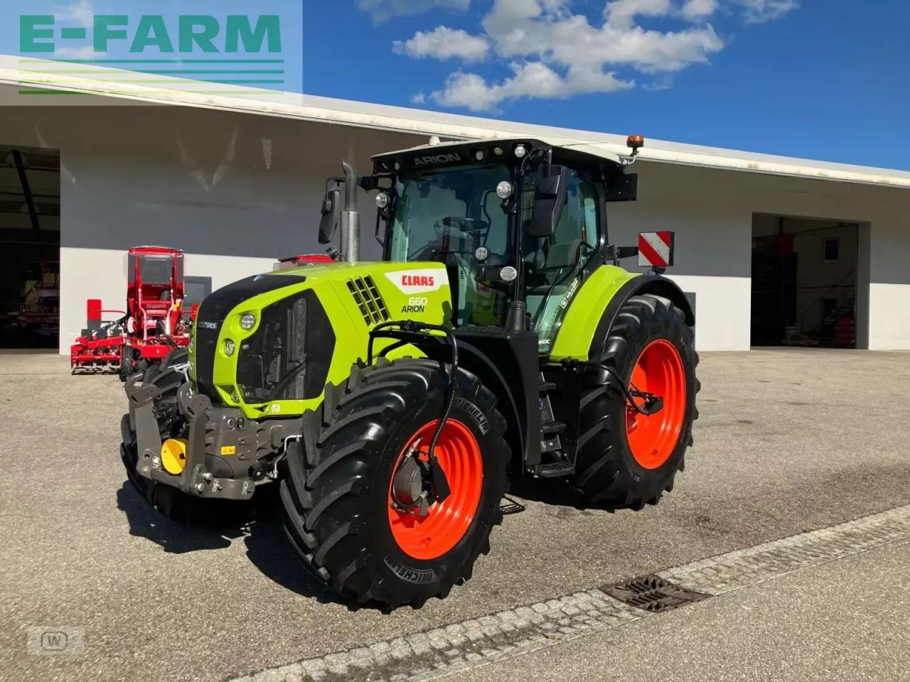 CLAAS arion 660 cmatic cebis CMATIC CEBIS - Tractor: foto 2 CLAAS arion 660 cmatic cebis CMATIC CEBIS - Tractor: foto 2