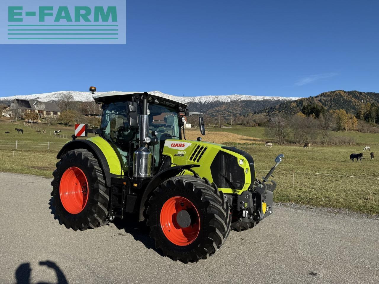 CLAAS arion 660 cmatic cebis CMATIC CEBIS - Tractor: foto 1 CLAAS arion 660 cmatic cebis CMATIC CEBIS - Tractor: foto 1