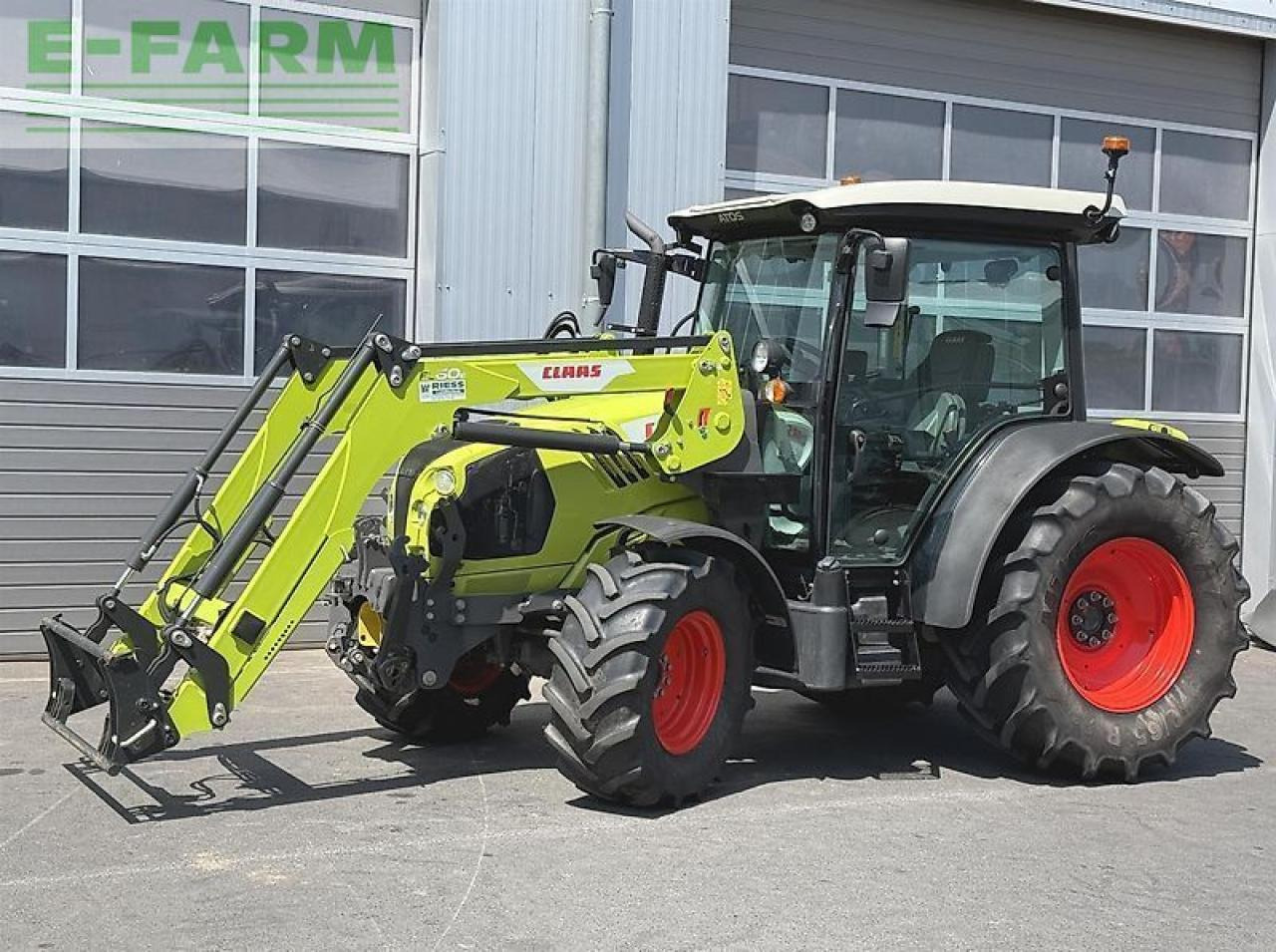 CLAAS atos 220 c + fl 60e sauter fhz - Tractor: foto 1 CLAAS atos 220 c + fl 60e sauter fhz - Tractor: foto 1