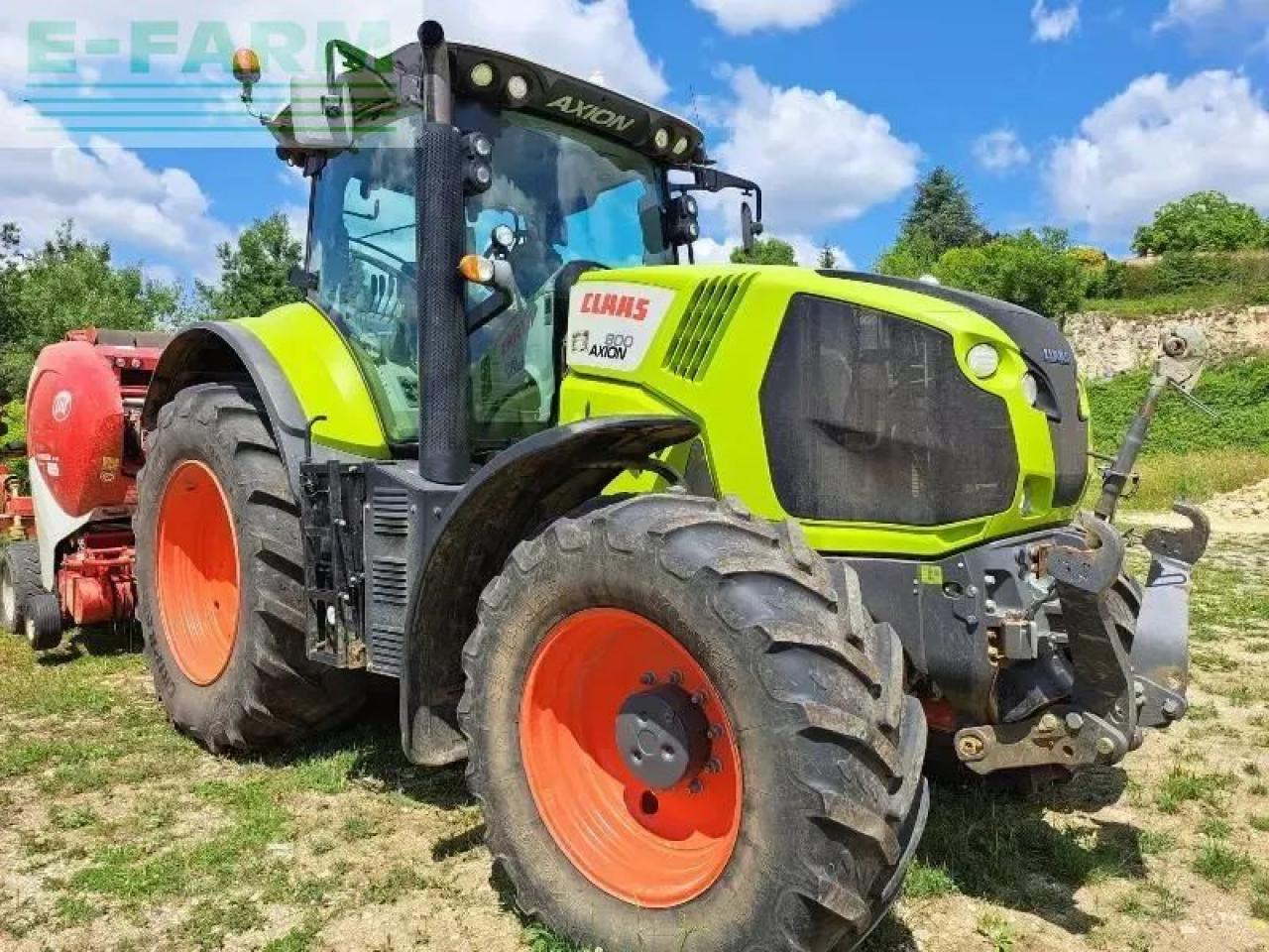 CLAAS axion 800 - Tractor: foto 1 CLAAS axion 800 - Tractor: foto 1