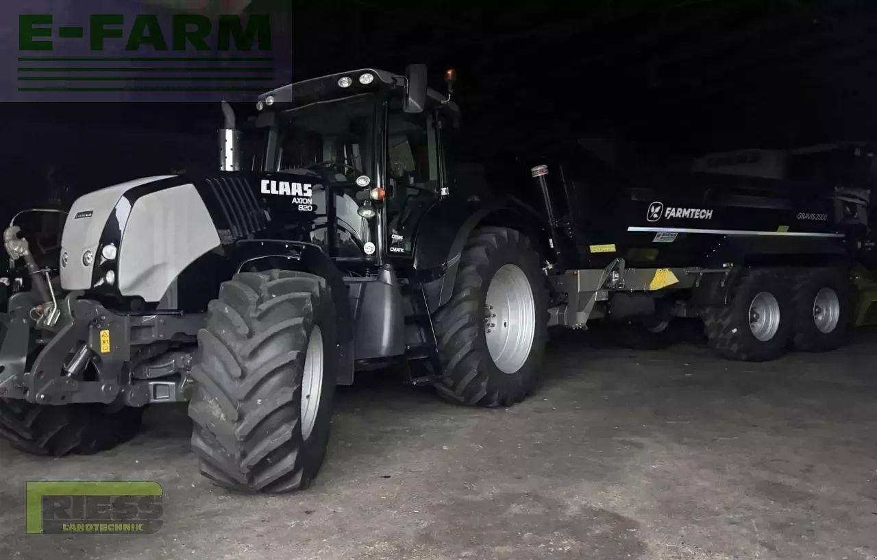 CLAAS axion 810 cmatic + farmtech gravis 2000 CMATIC - Tractor: foto 4 CLAAS axion 810 cmatic + farmtech gravis 2000 CMATIC - Tractor: foto 4