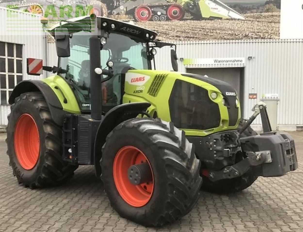 CLAAS axion 850 - Tractor: foto 2 CLAAS axion 850 - Tractor: foto 2