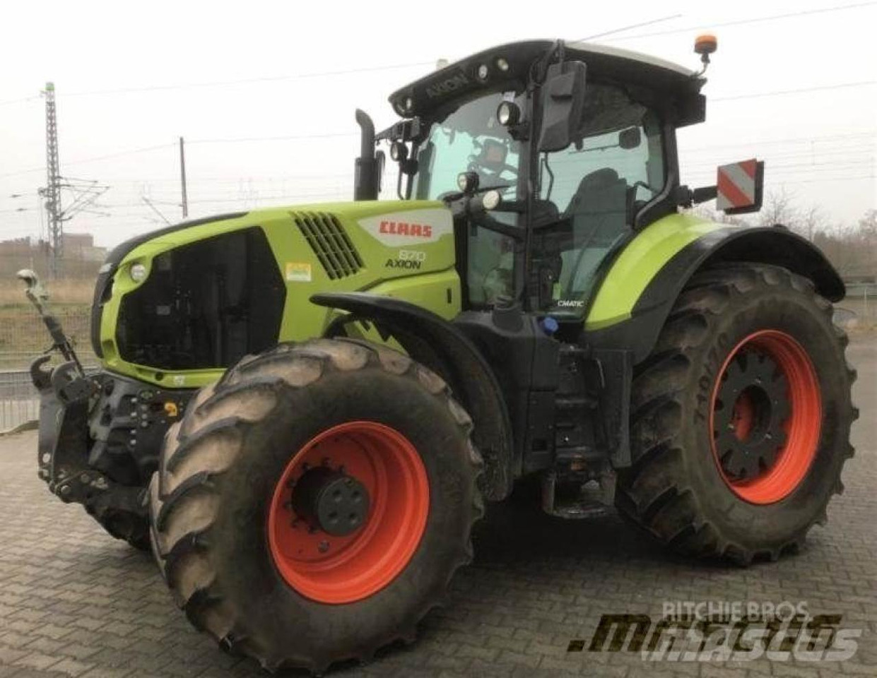 CLAAS axion 870 - Tractor: foto 1 CLAAS axion 870 - Tractor: foto 1