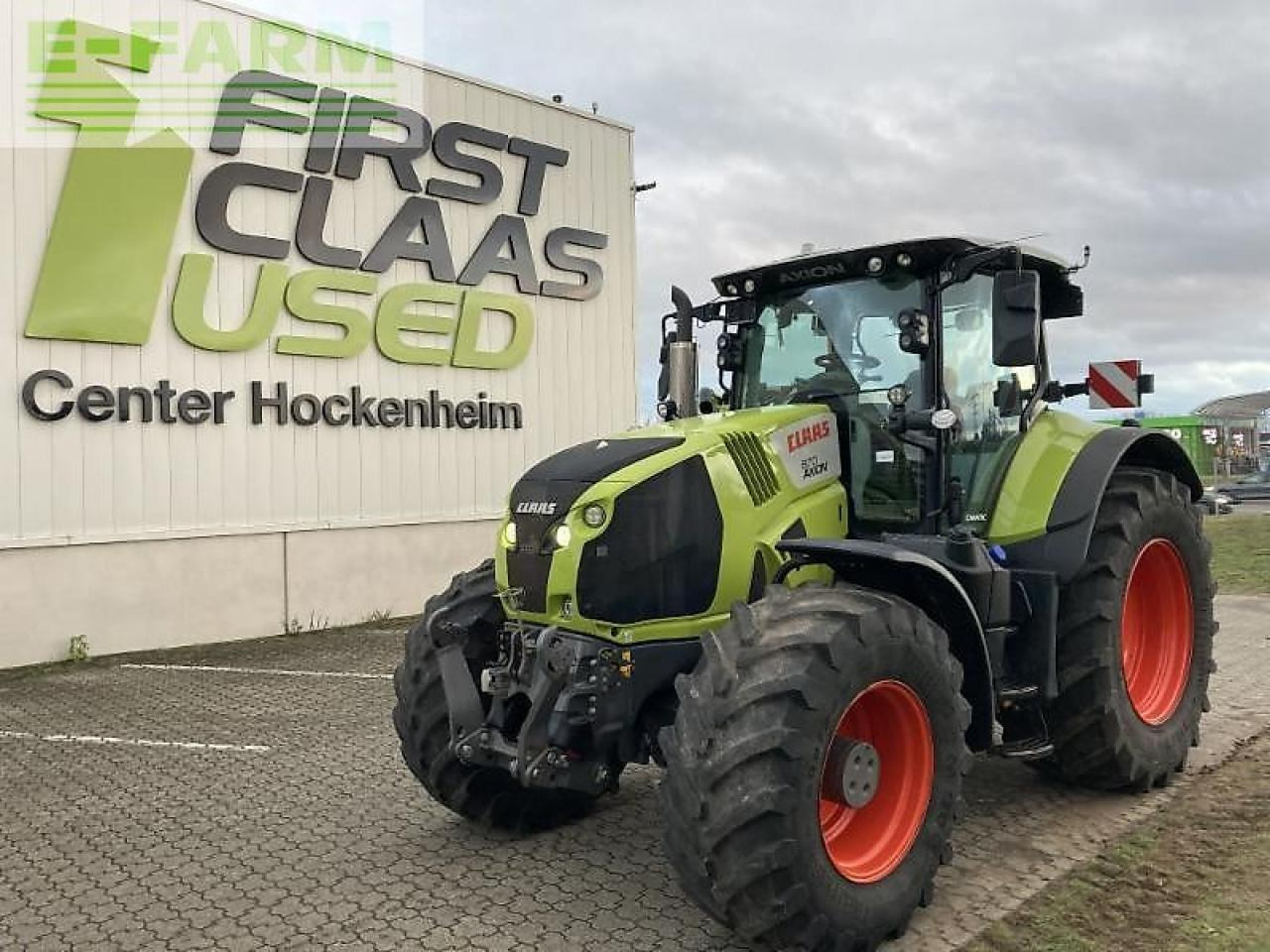CLAAS axion 870 - Tractor: foto 1 CLAAS axion 870 - Tractor: foto 1