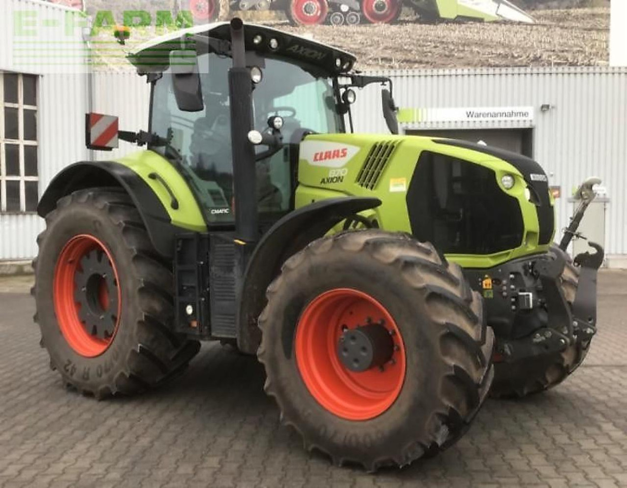 CLAAS axion 870 - Tractor: foto 2 CLAAS axion 870 - Tractor: foto 2