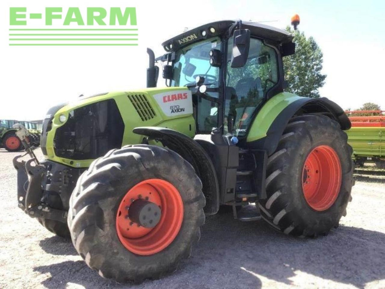 CLAAS axion 870 cmatic CMATIC - Tractor: foto 1 CLAAS axion 870 cmatic CMATIC - Tractor: foto 1