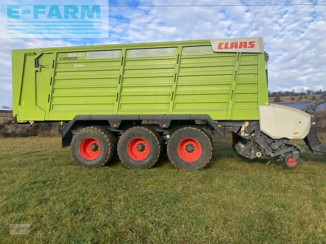 CLAAS cargos 8500 - Remolque autocargador: foto 2 CLAAS cargos 8500 - Remolque autocargador: foto 2