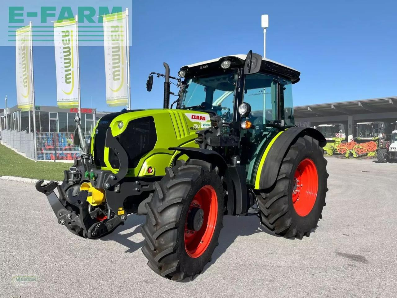 CLAAS elios 210 (kabine ohne glasdach) - Tractor: foto 1 CLAAS elios 210 (kabine ohne glasdach) - Tractor: foto 1