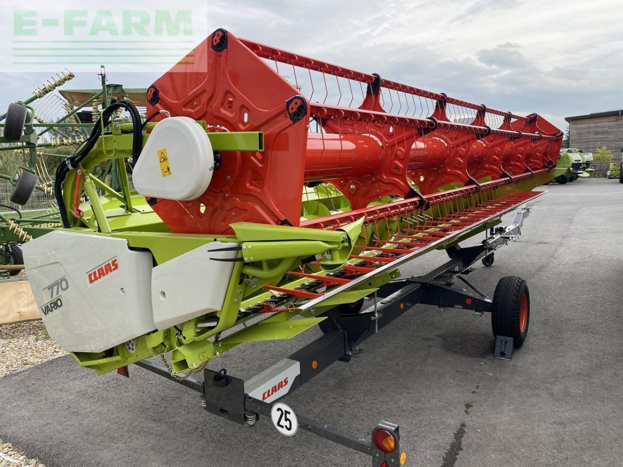 CLAAS getreideschneidwerk v 770 - Cabezal de grano: foto 4 CLAAS getreideschneidwerk v 770 - Cabezal de grano: foto 4