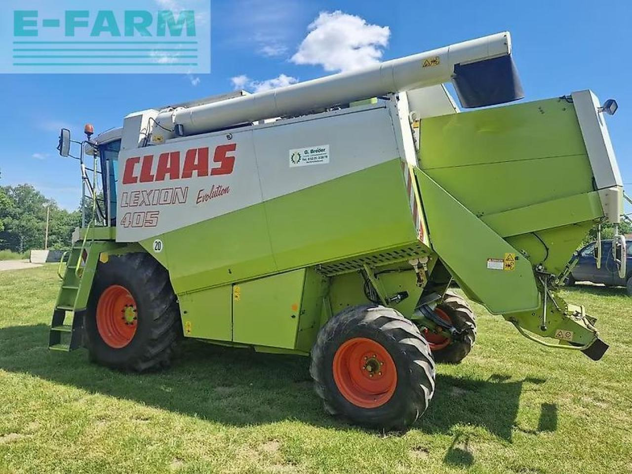 CLAAS lexion 405 - Cosechadora de granos: foto 1 CLAAS lexion 405 - Cosechadora de granos: foto 1