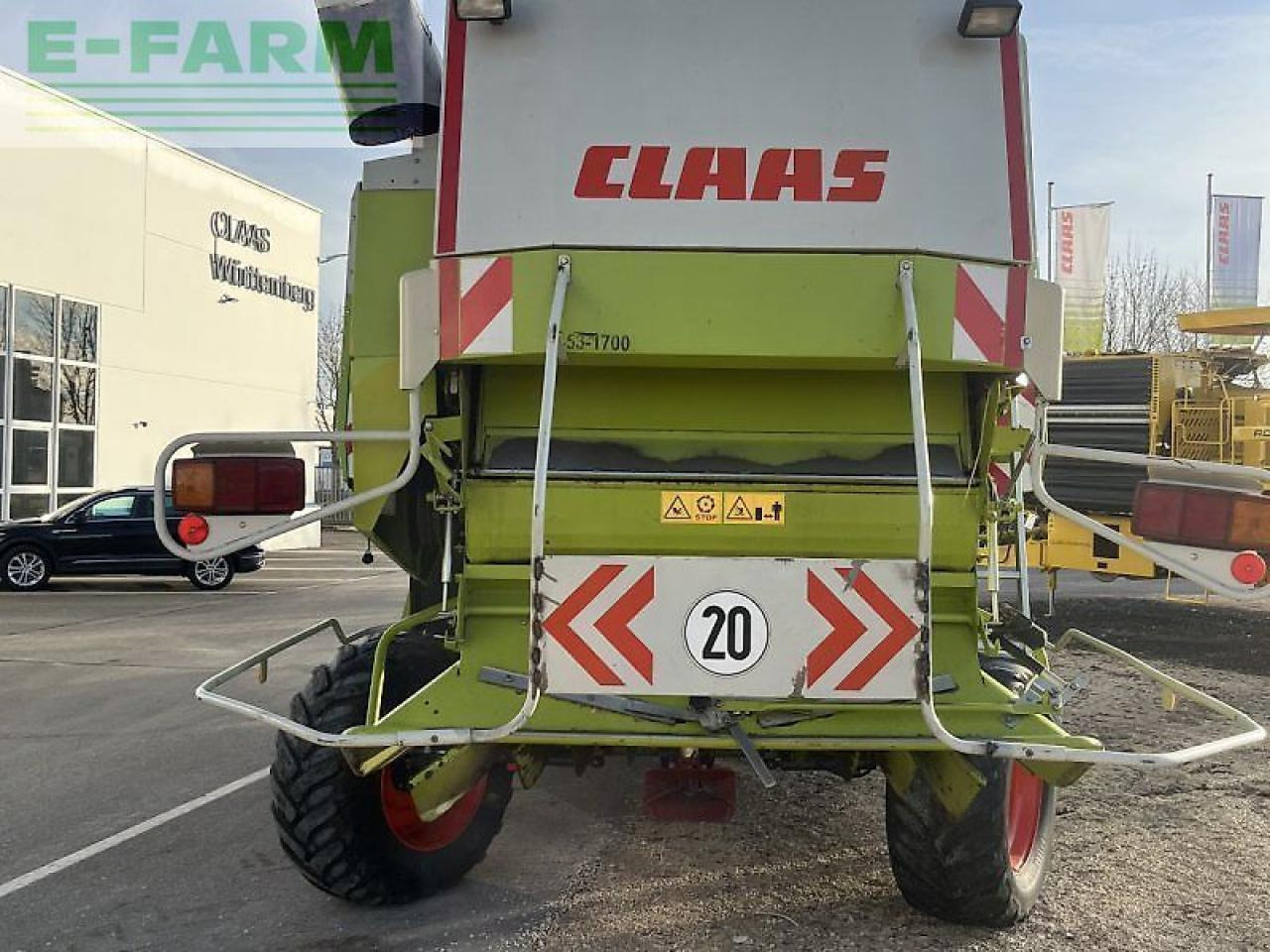 CLAAS lexion 430 - Cosechadora de granos: foto 4 CLAAS lexion 430 - Cosechadora de granos: foto 4