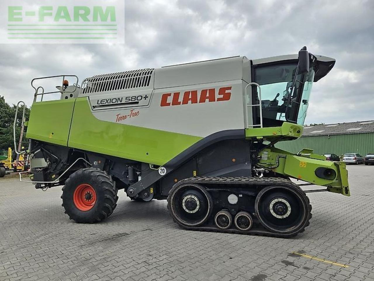 CLAAS lexion 580 tt plus - Cosechadora de granos: foto 4 CLAAS lexion 580 tt plus - Cosechadora de granos: foto 4