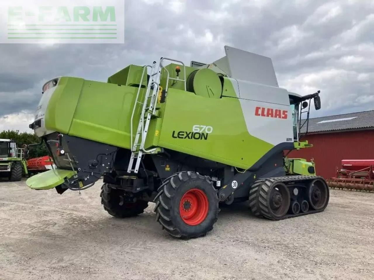 CLAAS lexion 670 tt - Cosechadora de granos: foto 4 CLAAS lexion 670 tt - Cosechadora de granos: foto 4