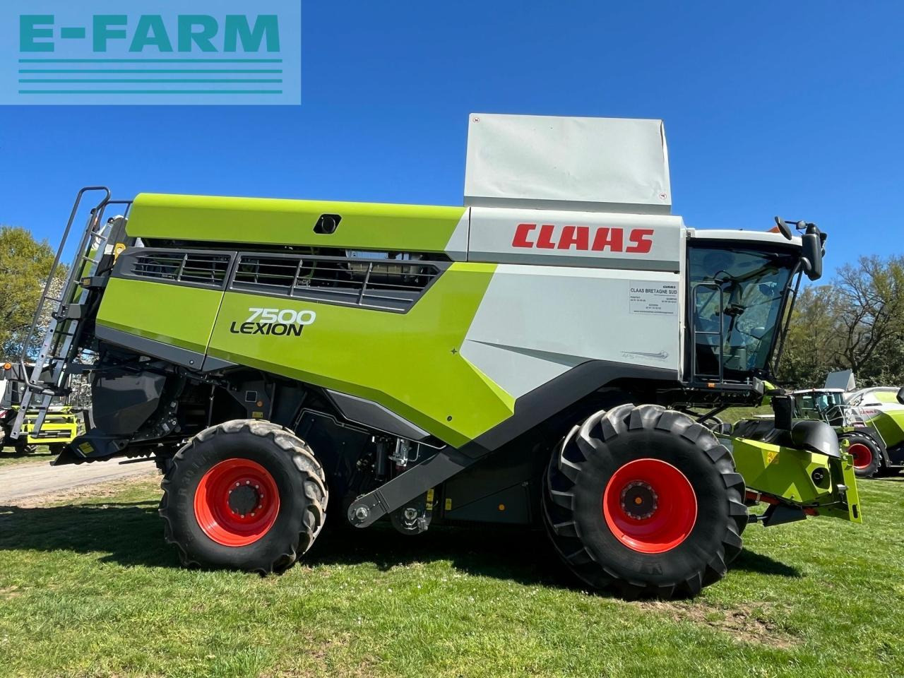 CLAAS lexion 7500 (c85/125) - Cosechadora de granos: foto 1 CLAAS lexion 7500 (c85/125) - Cosechadora de granos: foto 1