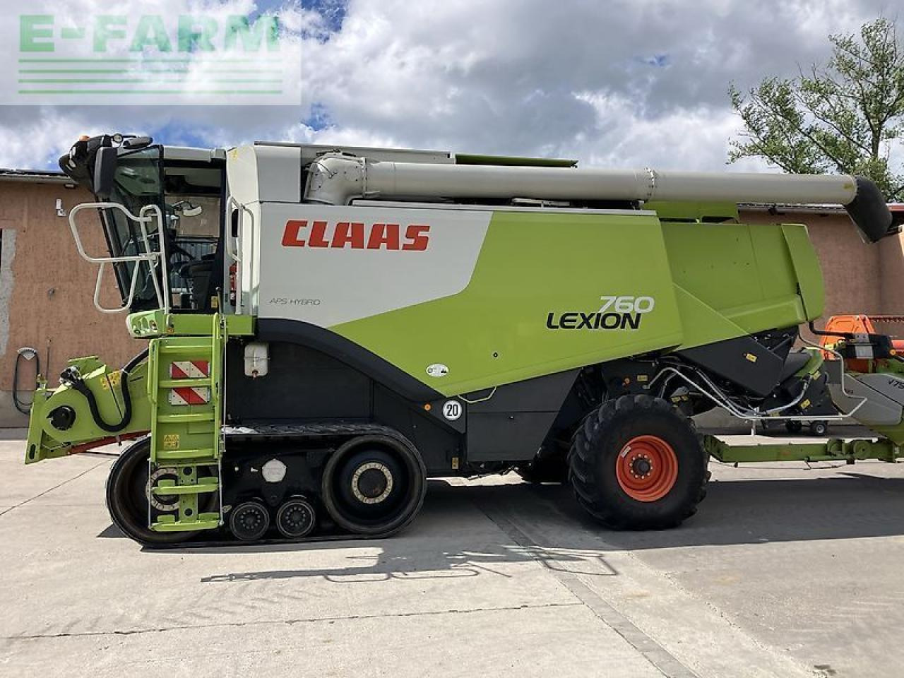 CLAAS lexion 760 tt mit vario 750 - Cosechadora de granos: foto 4 CLAAS lexion 760 tt mit vario 750 - Cosechadora de granos: foto 4