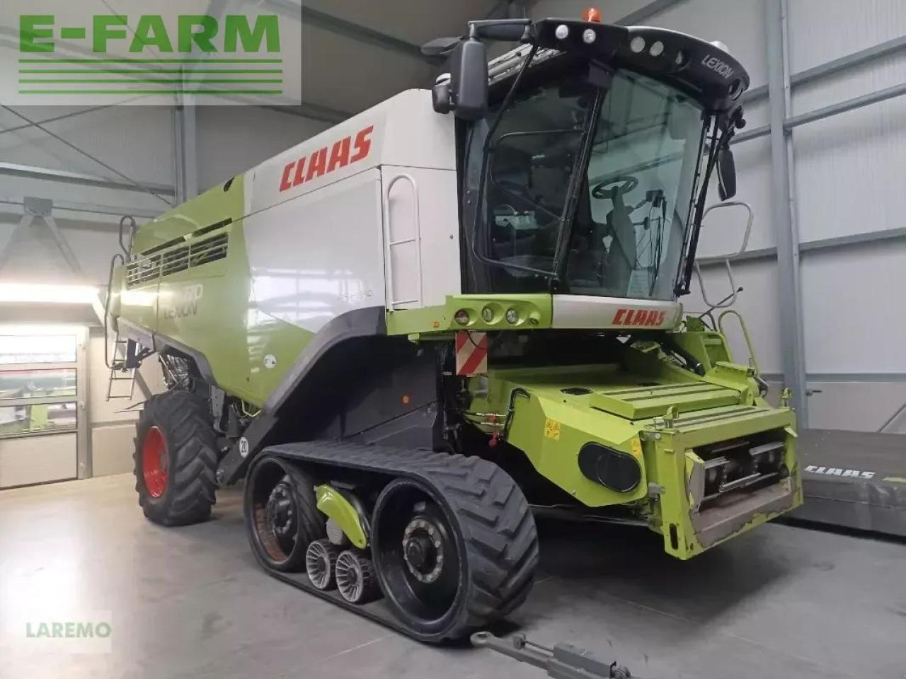 CLAAS lexion 770 tt terratrac + v1050 - Cosechadora de granos: foto 1 CLAAS lexion 770 tt terratrac + v1050 - Cosechadora de granos: foto 1