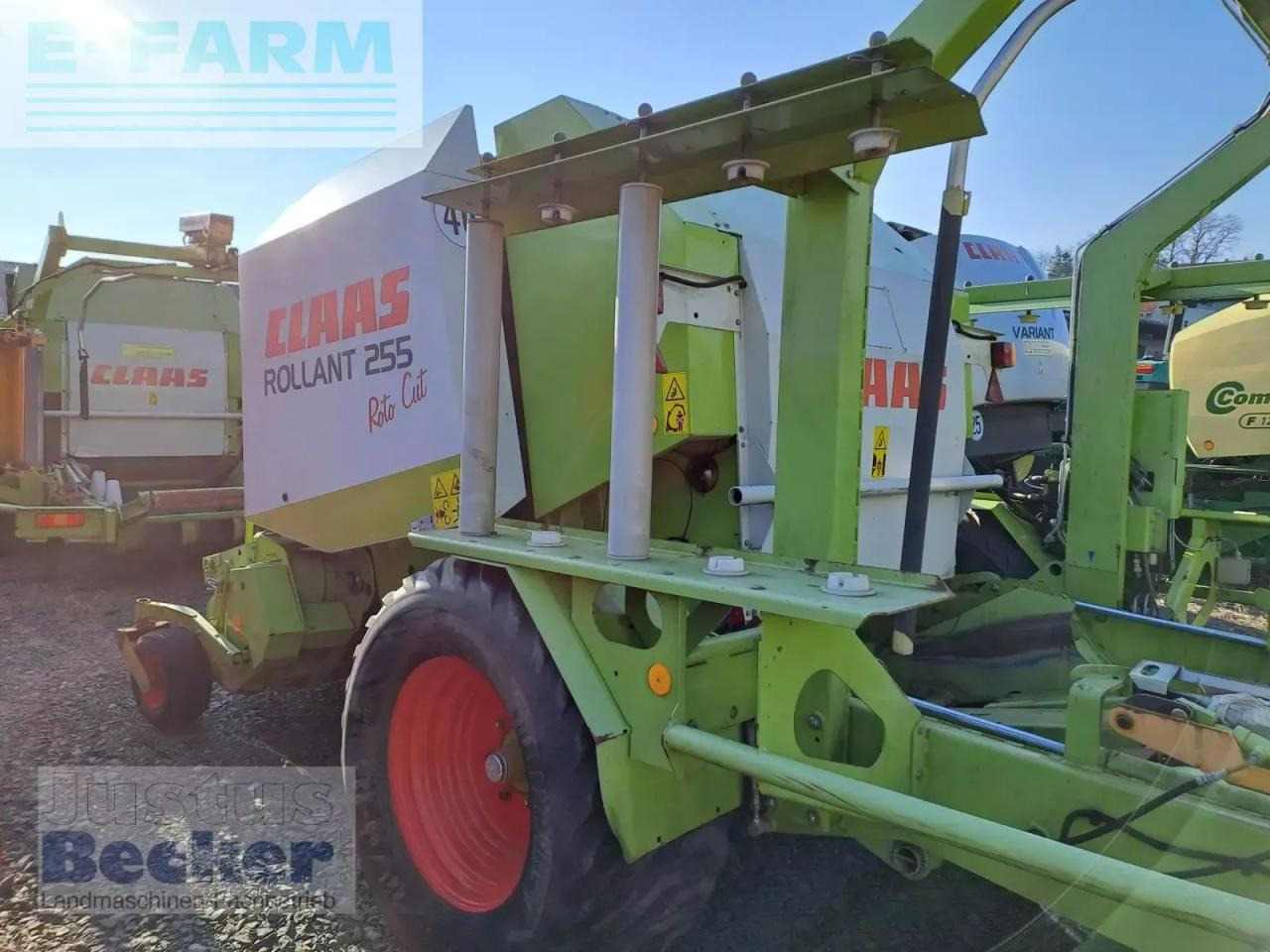 CLAAS rollant 255 rc uniwrap - Empacadora de pacas cuadradas: foto 5 CLAAS rollant 255 rc uniwrap - Empacadora de pacas cuadradas: foto 5