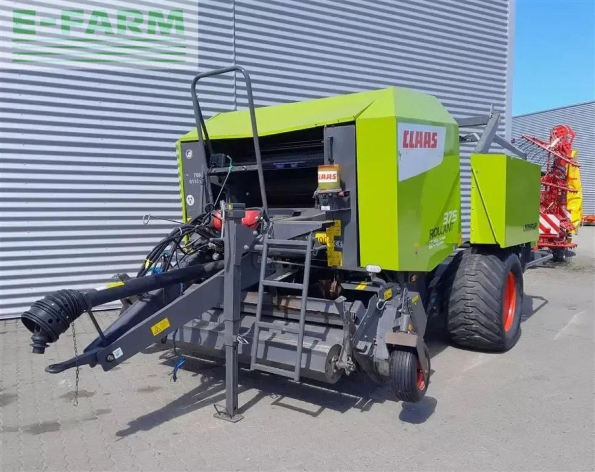 CLAAS rollant 375 - uniwrap - Empacadora de pacas cuadradas: foto 2 CLAAS rollant 375 - uniwrap - Empacadora de pacas cuadradas: foto 2