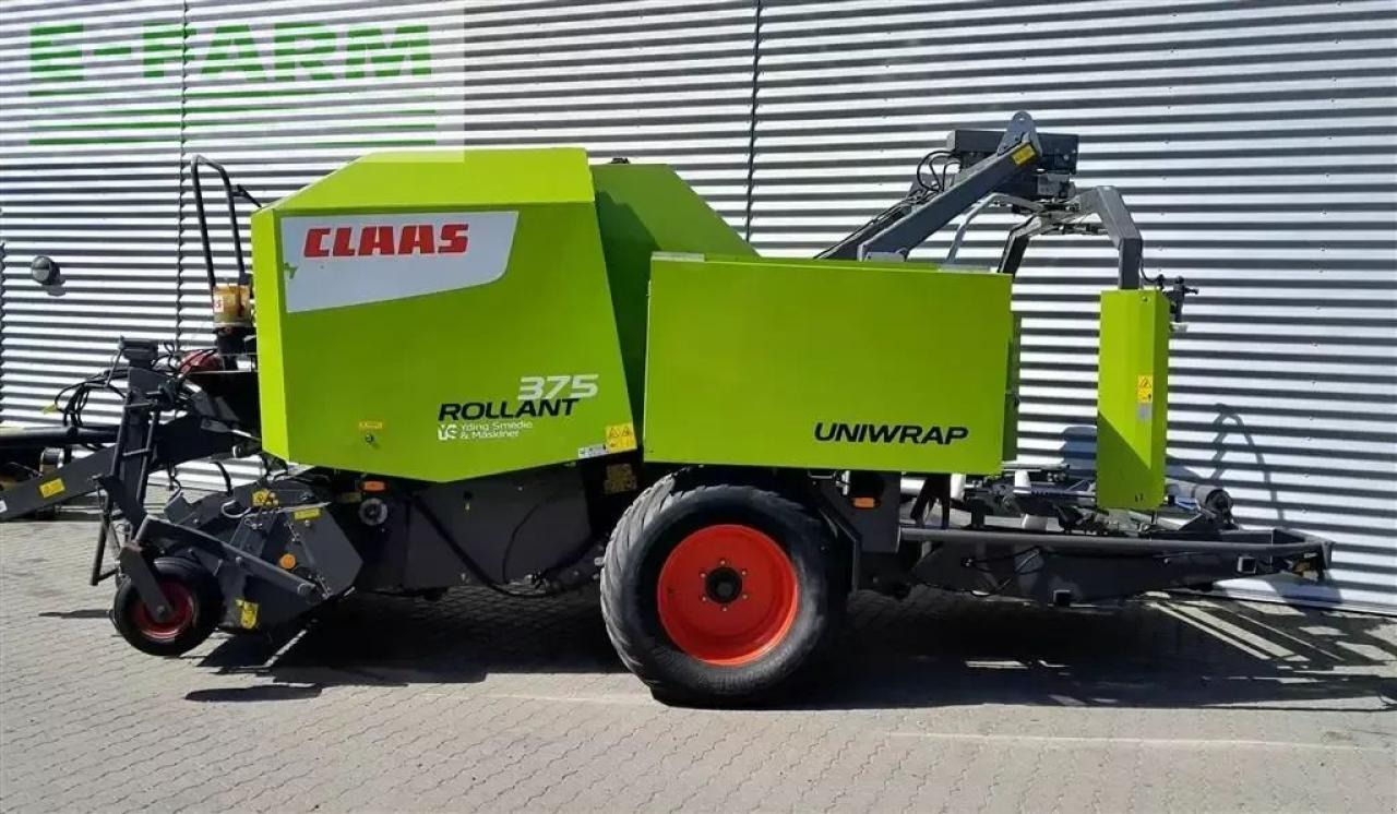 CLAAS rollant 375 - uniwrap - Empacadora de pacas cuadradas: foto 5 CLAAS rollant 375 - uniwrap - Empacadora de pacas cuadradas: foto 5