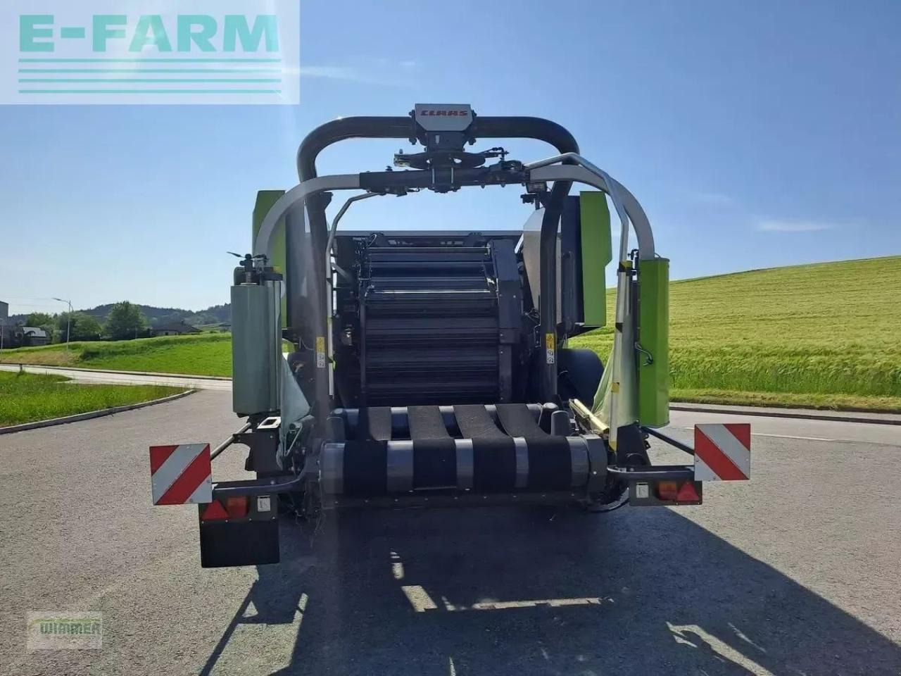 CLAAS rollant 455 rc uniwrap - wickelkombination - Empacadora de pacas cuadradas: foto 4 CLAAS rollant 455 rc uniwrap - wickelkombination - Empacadora de pacas cuadradas: foto 4