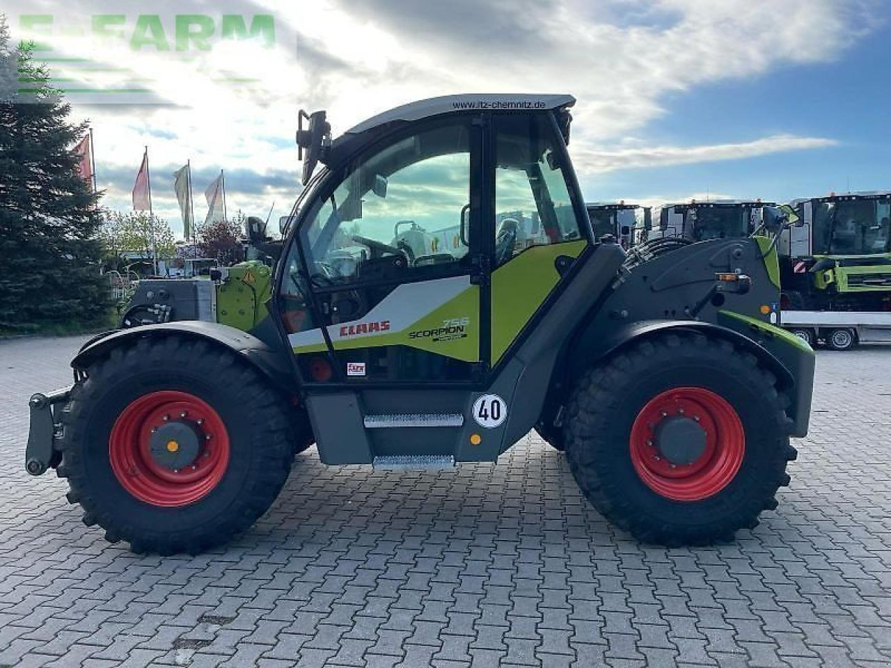 CLAAS scorpion 756 varipower plus - Manipulador telescópico: foto 5 CLAAS scorpion 756 varipower plus - Manipulador telescópico: foto 5