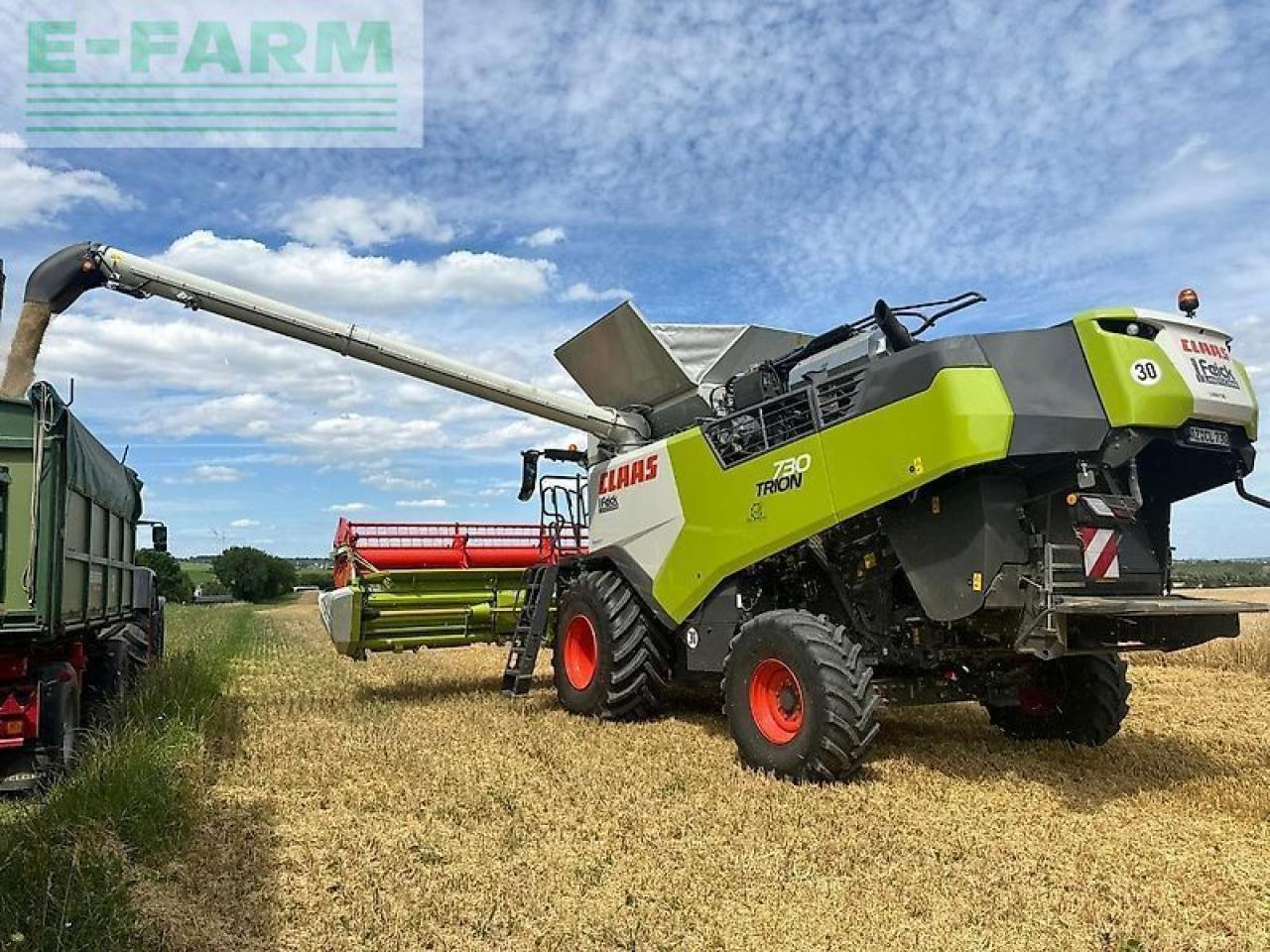 CLAAS trion 730 - Cosechadora de granos: foto 5 CLAAS trion 730 - Cosechadora de granos: foto 5