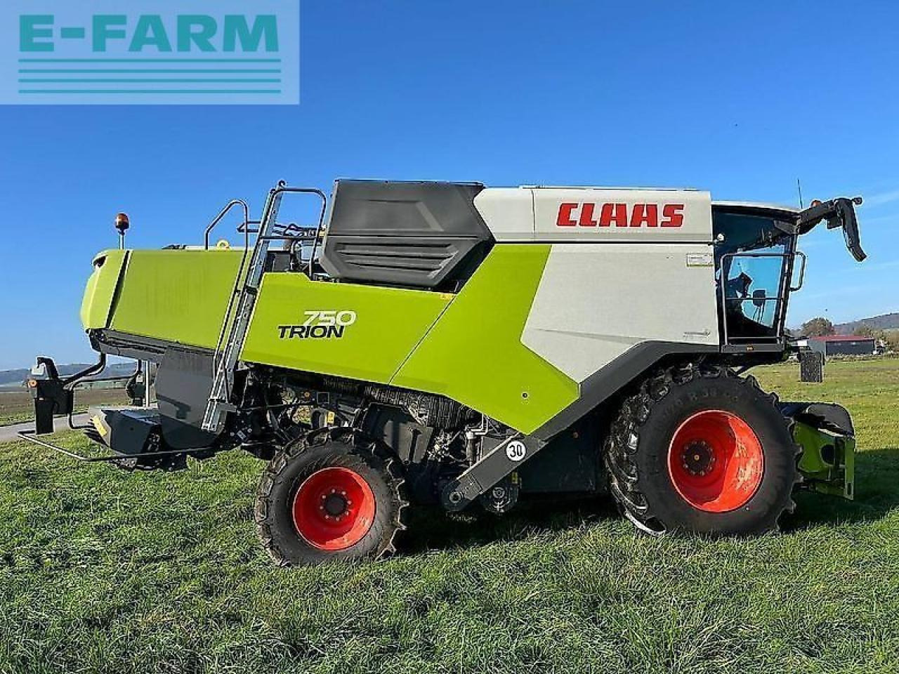 CLAAS trion 750 - Cosechadora de granos: foto 5 CLAAS trion 750 - Cosechadora de granos: foto 5