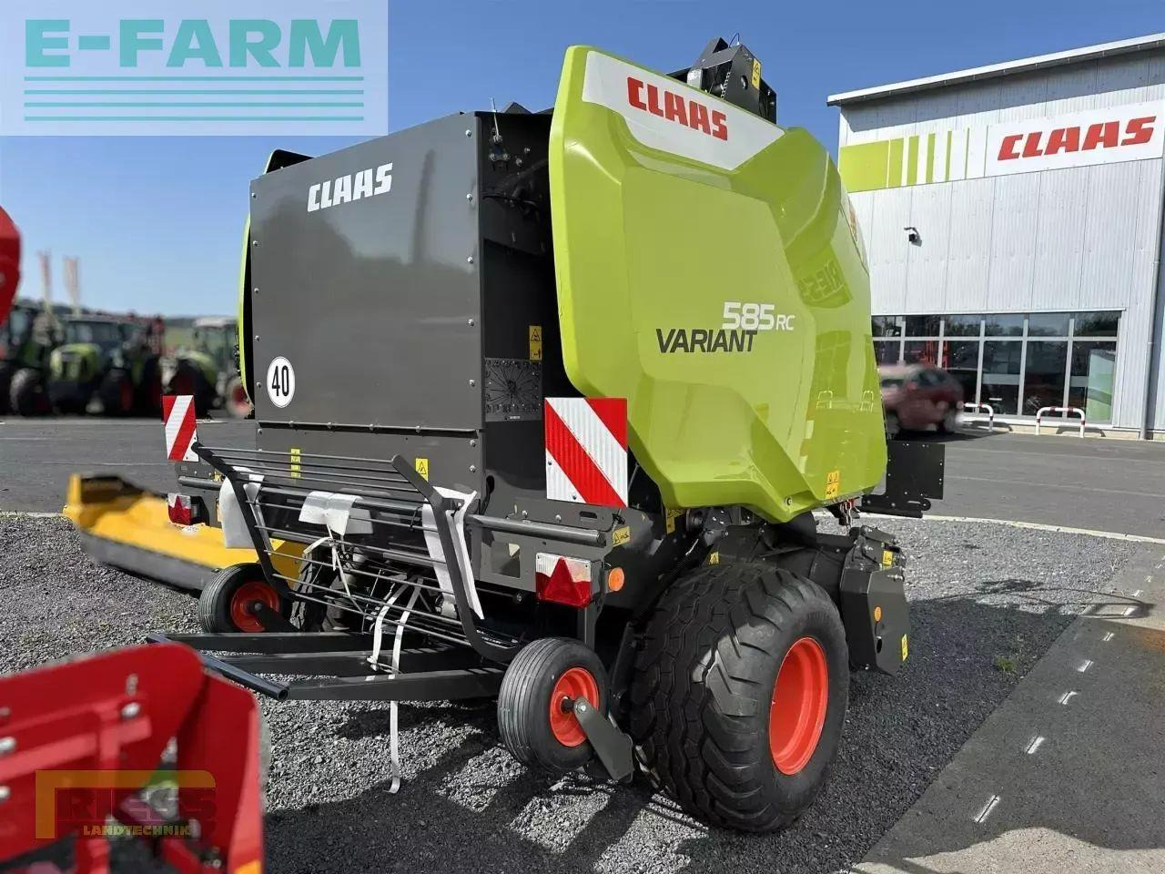 CLAAS variant 585 pro - Empacadora de pacas cuadradas: foto 2 CLAAS variant 585 pro - Empacadora de pacas cuadradas: foto 2