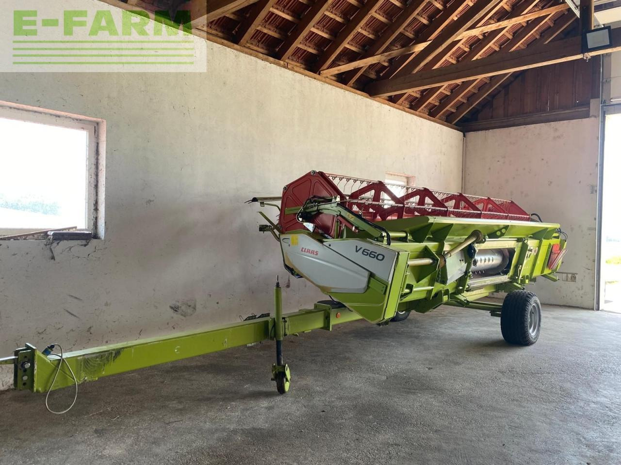 CLAAS vario 660 inkl. wagen - Cabezal de grano: foto 1 CLAAS vario 660 inkl. wagen - Cabezal de grano: foto 1