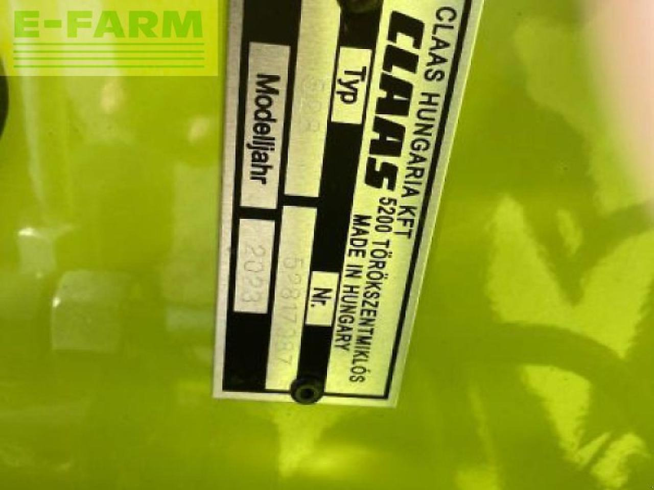 CLAAS vario 770 + transportwagen neu - Accesorios para cosechadoras de forraje: foto 5 CLAAS vario 770 + transportwagen neu - Accesorios para cosechadoras de forraje: foto 5