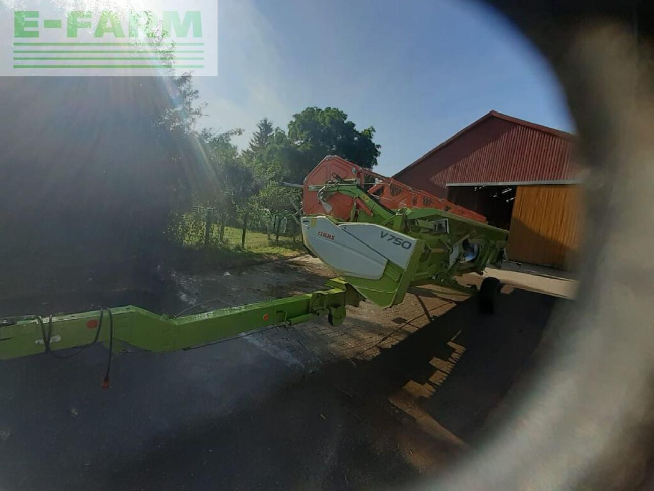 CLAAS vario-schneidwerk v 750 + transportwagen - Accesorios para cosechadoras de forraje: foto 4 CLAAS vario-schneidwerk v 750 + transportwagen - Accesorios para cosechadoras de forraje: foto 4