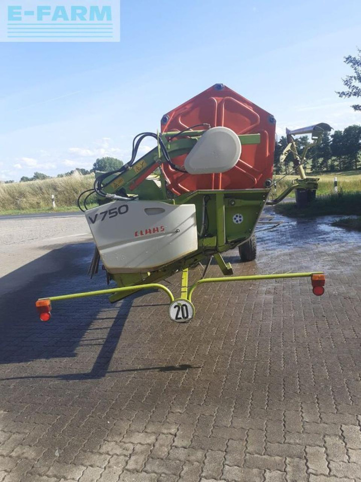 CLAAS vario-schneidwerk v 750 + transportwagen - Accesorios para cosechadoras de forraje: foto 2 CLAAS vario-schneidwerk v 750 + transportwagen - Accesorios para cosechadoras de forraje: foto 2