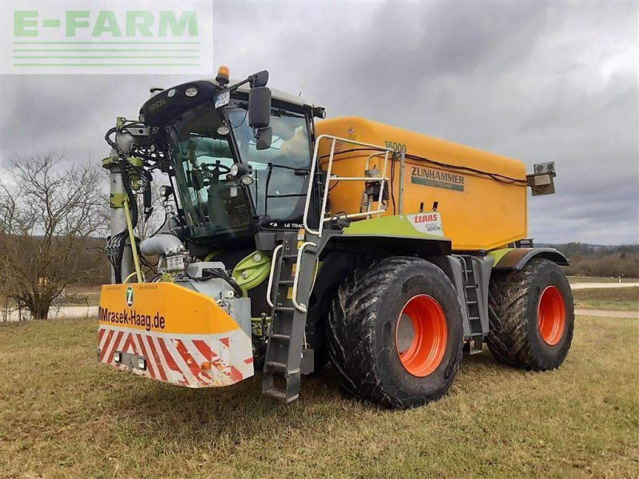 CLAAS xerion 4000 saddle trac SADDLE TRAC - Pulverizador autopropulsado: foto 2 CLAAS xerion 4000 saddle trac SADDLE TRAC - Pulverizador autopropulsado: foto 2