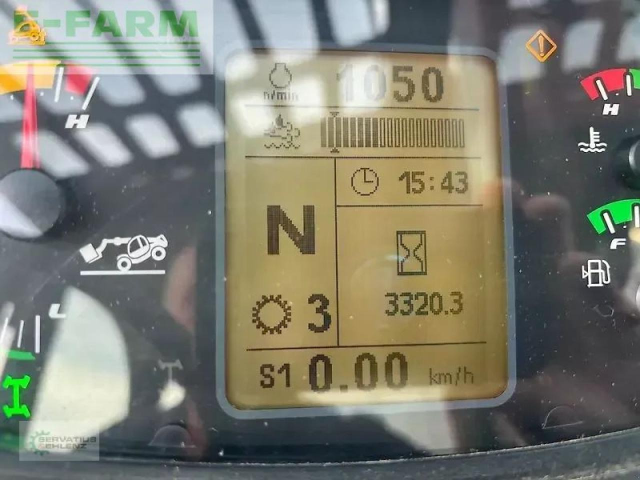 Manipulador telescópico Case-IH 742 farmlift nur 3330 std.: foto 13