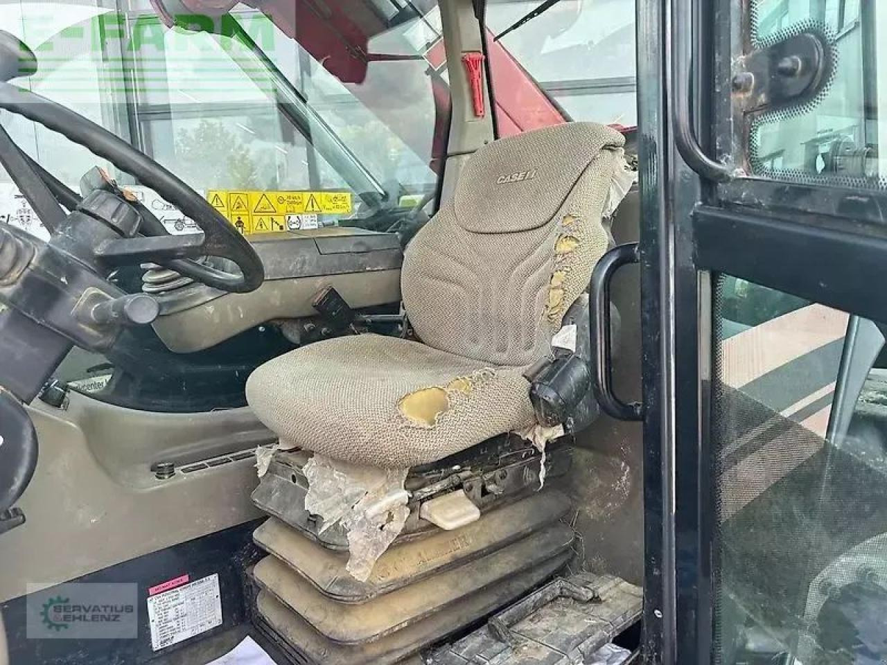 Manipulador telescópico Case-IH 742 farmlift nur 3330 std.: foto 9