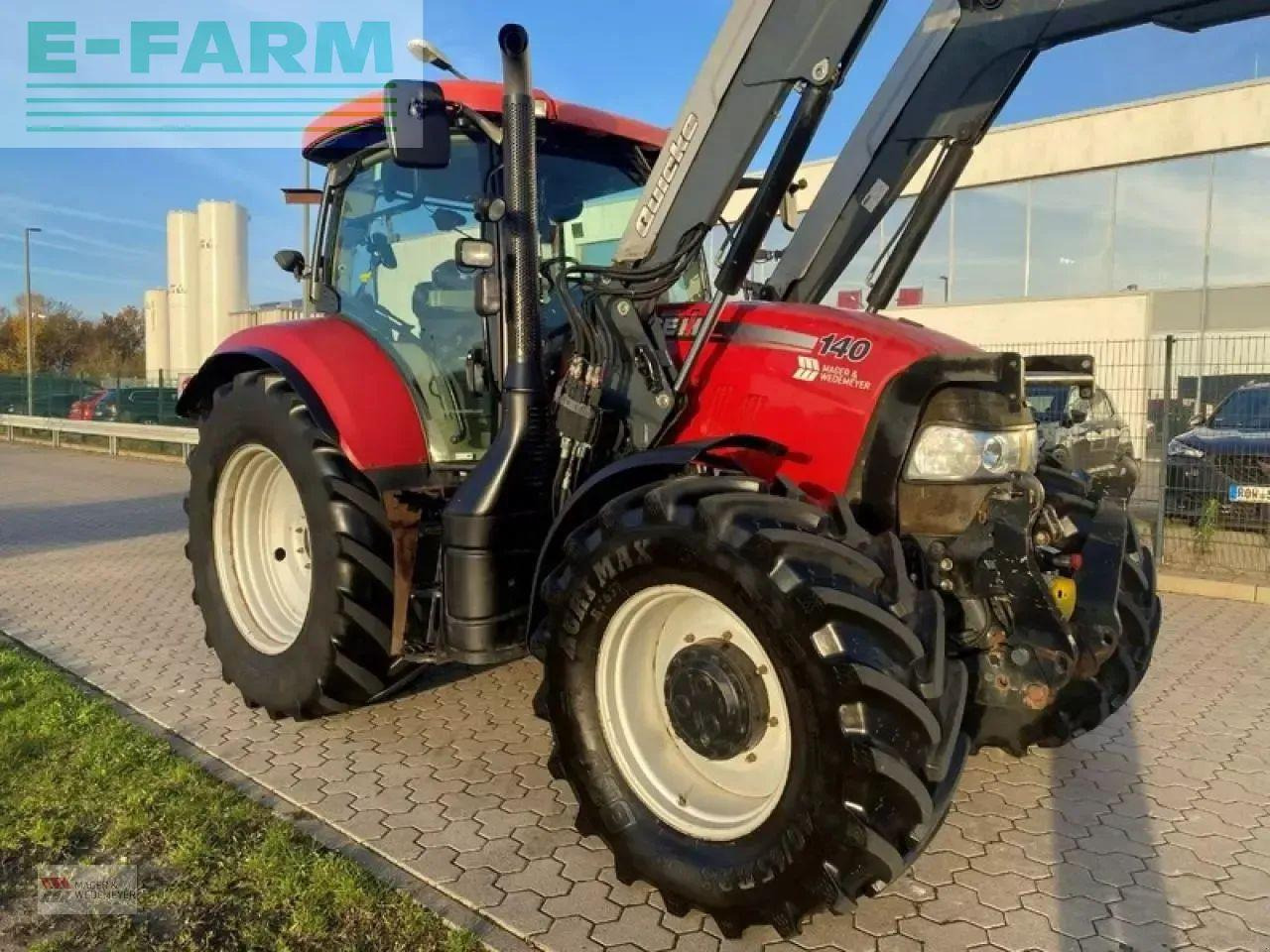 Case-IH maxxum 140 mit fzw und frontlader - Tractor: foto 4 Case-IH maxxum 140 mit fzw und frontlader - Tractor: foto 4